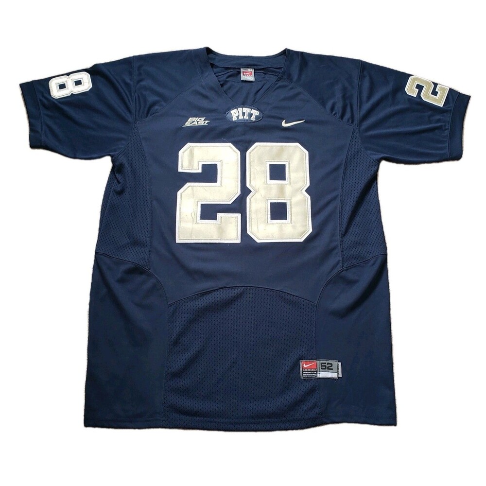 Vintage Nike Pittsburgh Panthers Dion Lewis Size 52 Mens Embroidered Jersey 2009